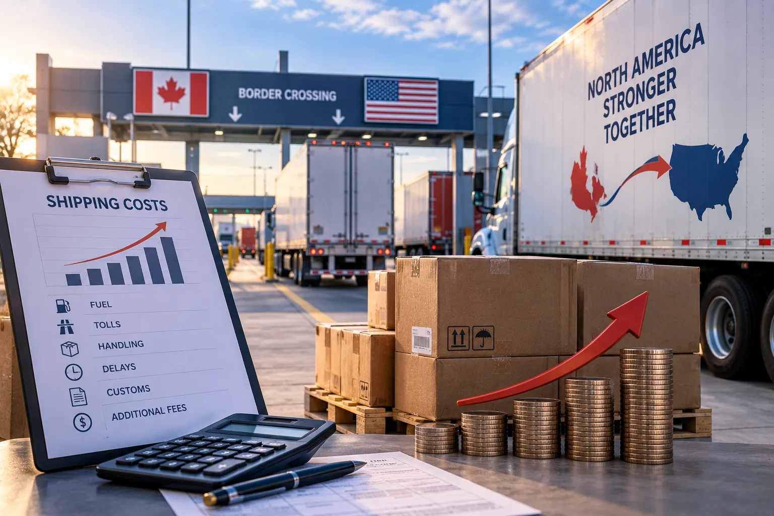 0°F frozen and 40°F refrigerated storage for Canadian freight