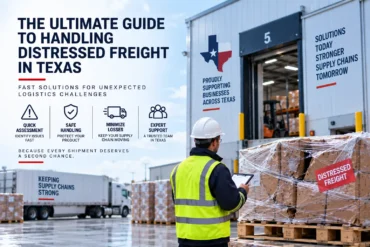 Distressed freight handling and recovery services in Texas