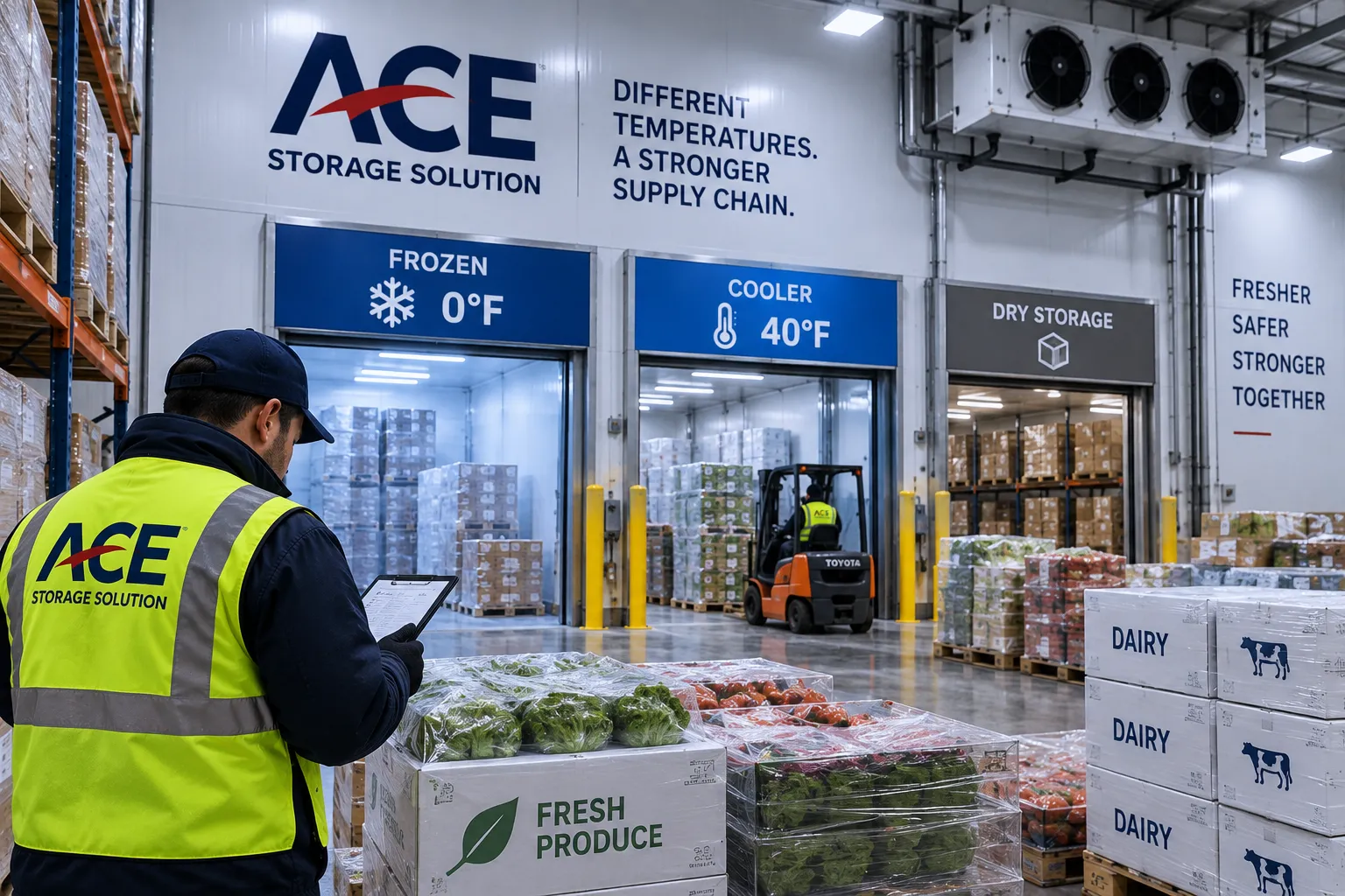 Dry warehouse storage for non-perishable goods in DFW