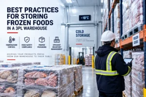 Best Practices for Storing Frozen Foods in a 3PL Warehouse