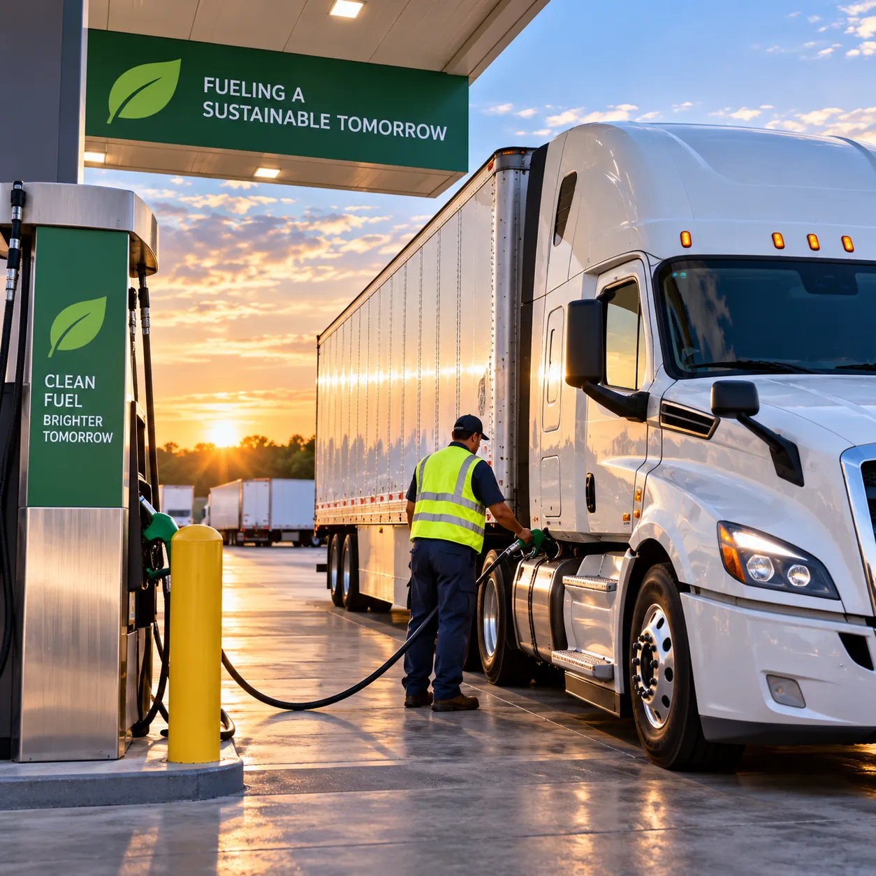 Fuel-efficient full truckload transportation for consolidated freight