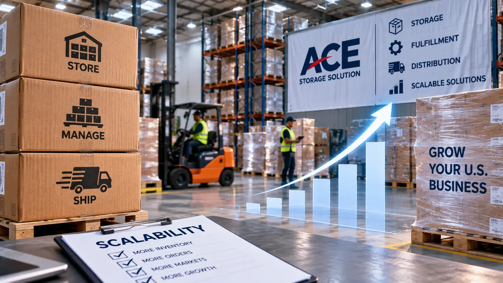 Scalable warehouse storage and distribution for growing Canadian businesses